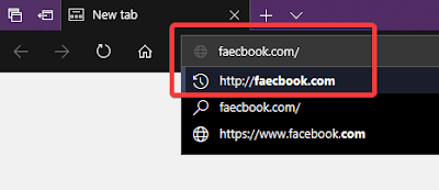 Browser address bar
